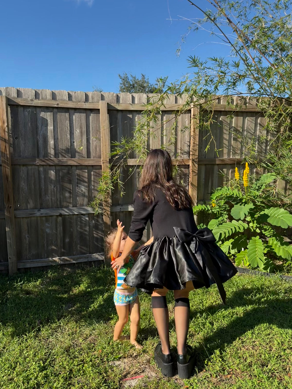 The Teddy dress in goth princess