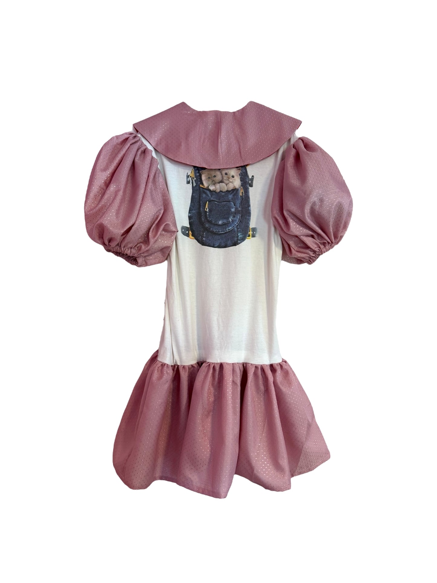 The sleep dress 2.0 in pink elephant