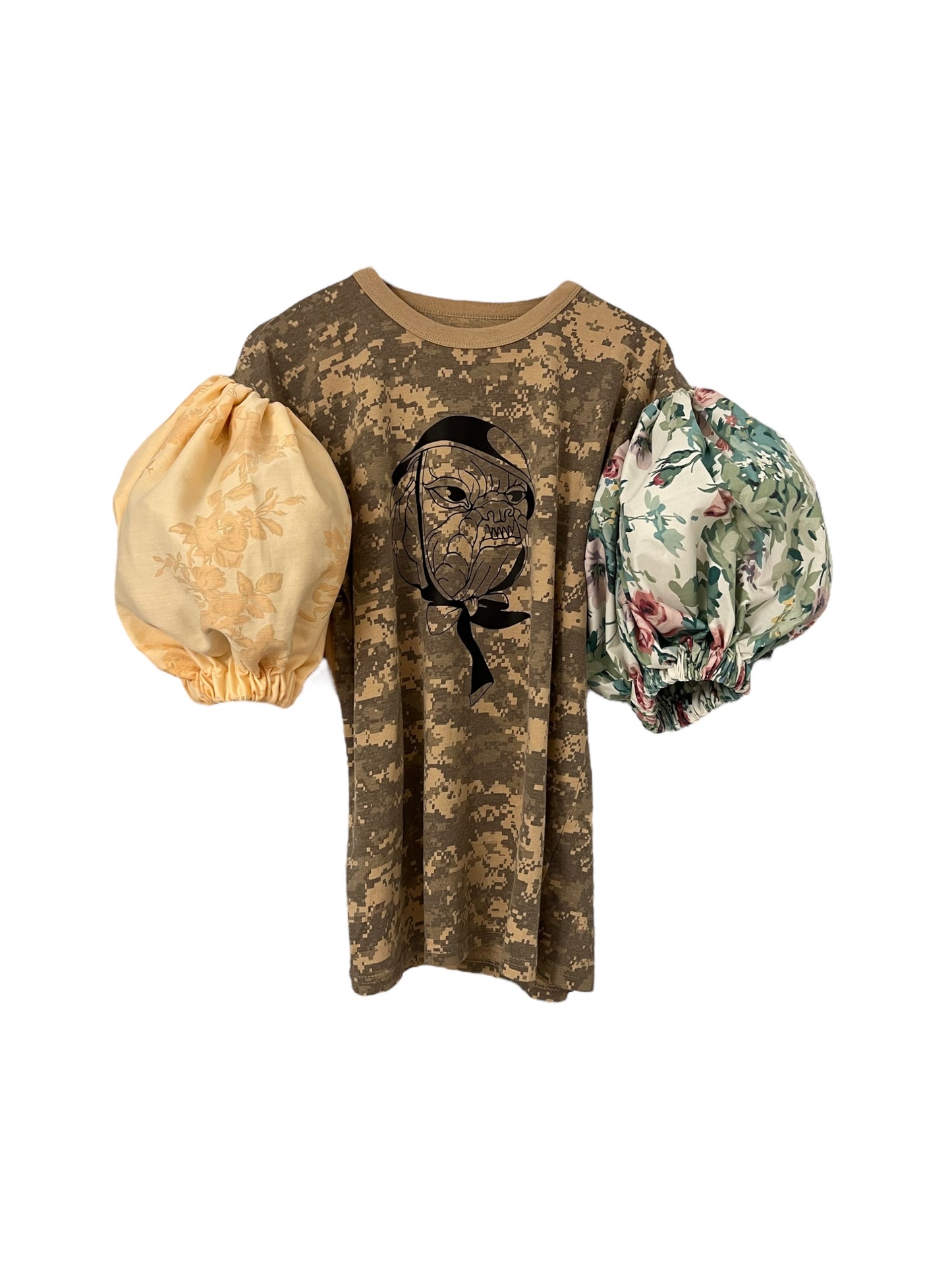 The puff tshirt in camo loosey