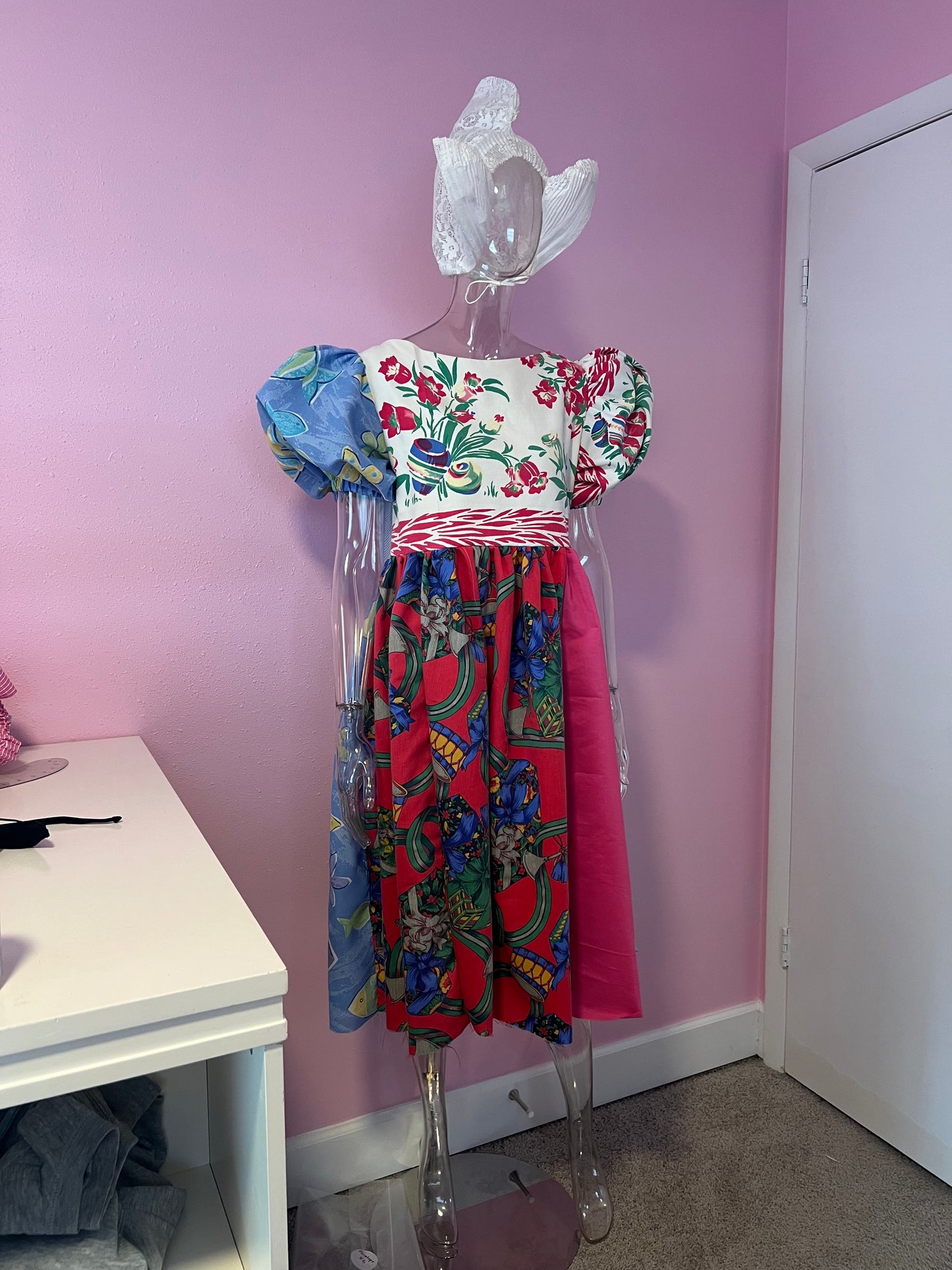 The Olivia dress in tablescape