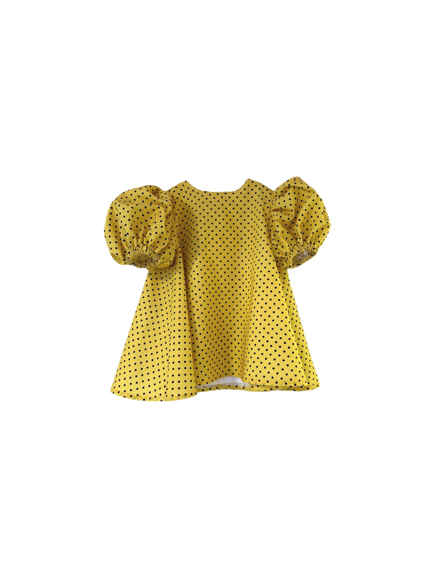 The little miss Sophia dress in bumblebee