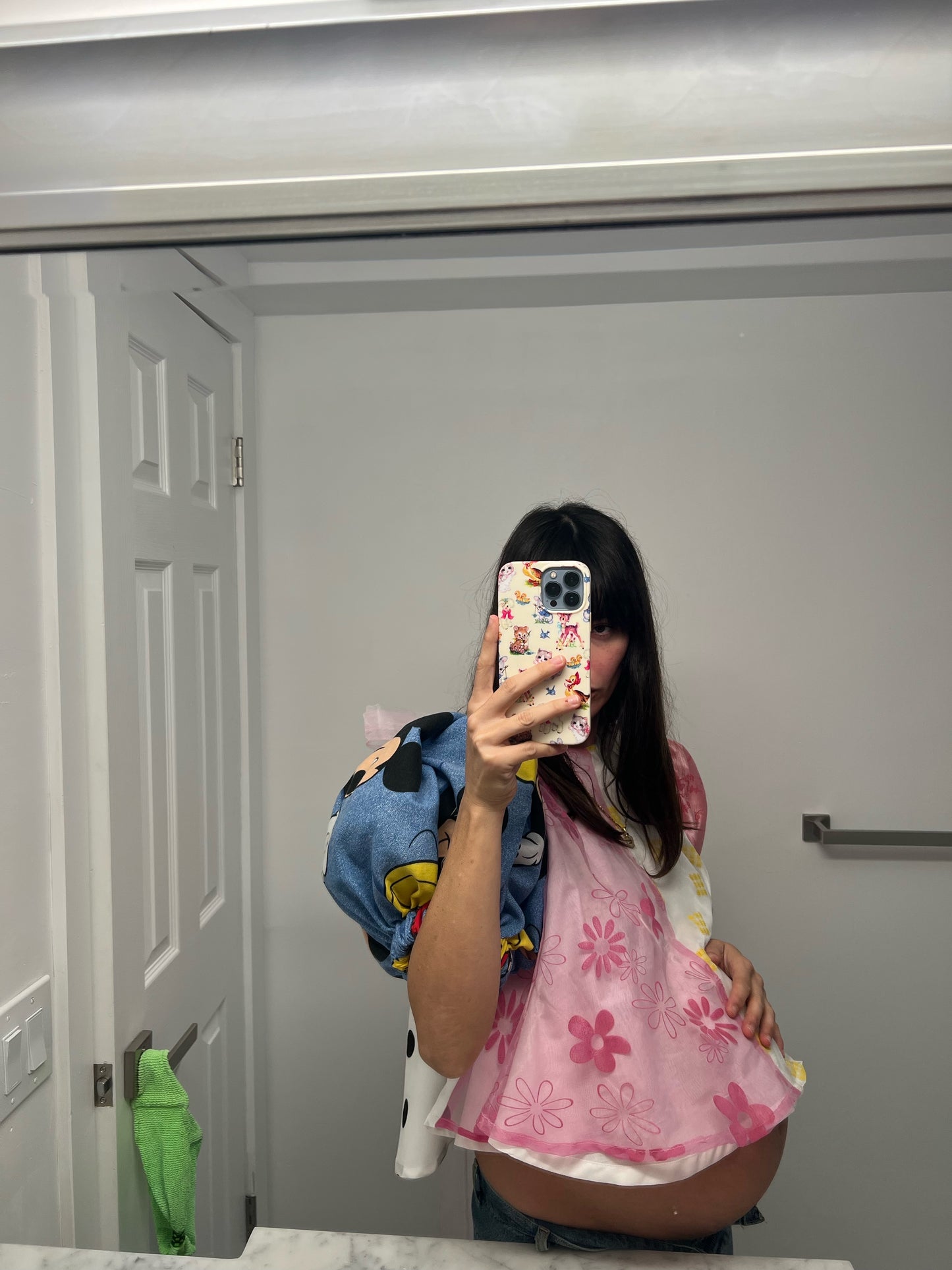 The Sabina top in gift wrap