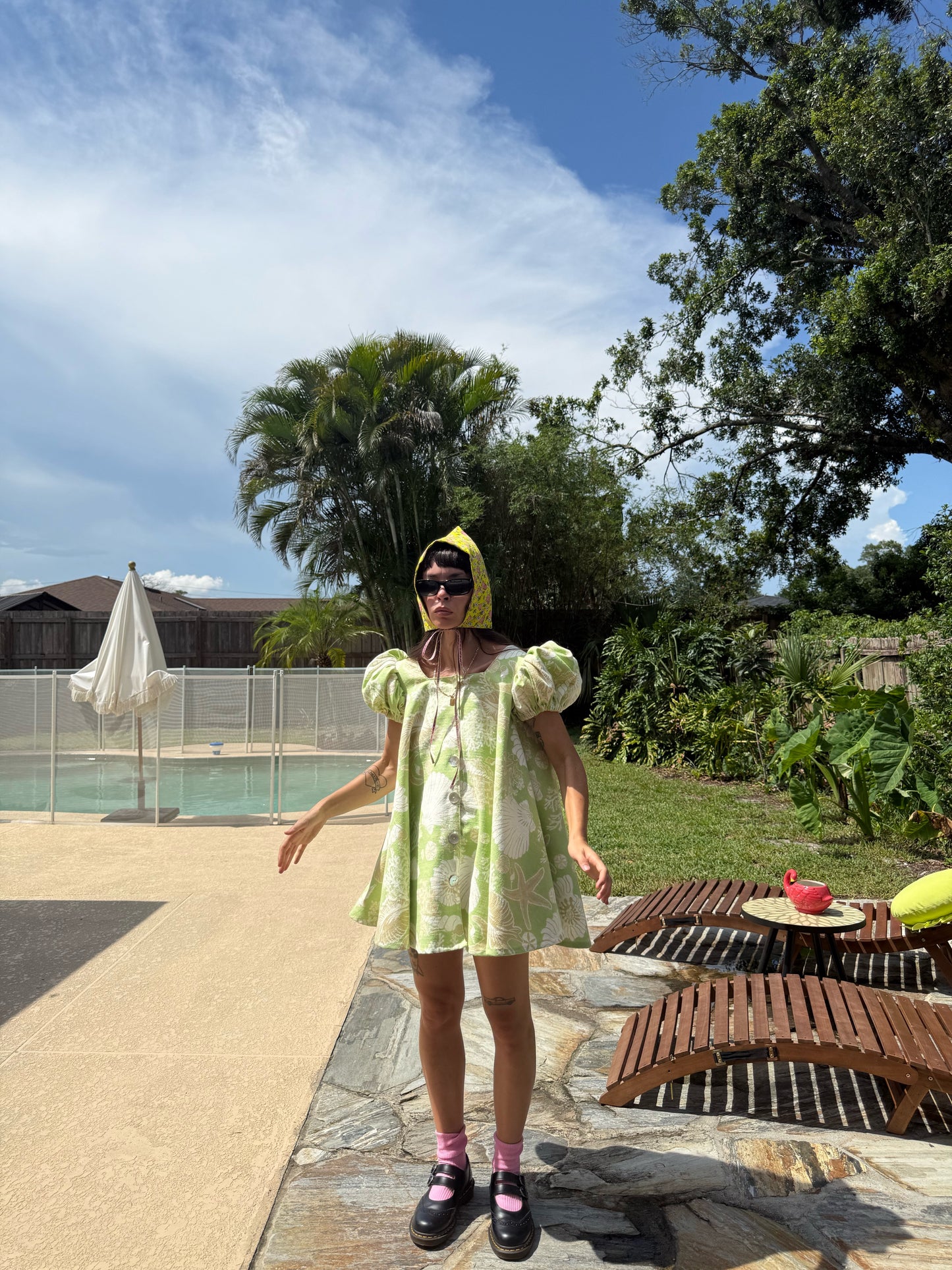 The Bunni dress in seaside