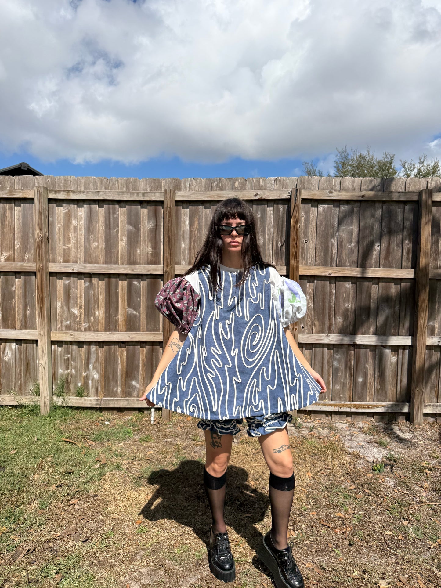 The Penelope bloomer set in dizzy