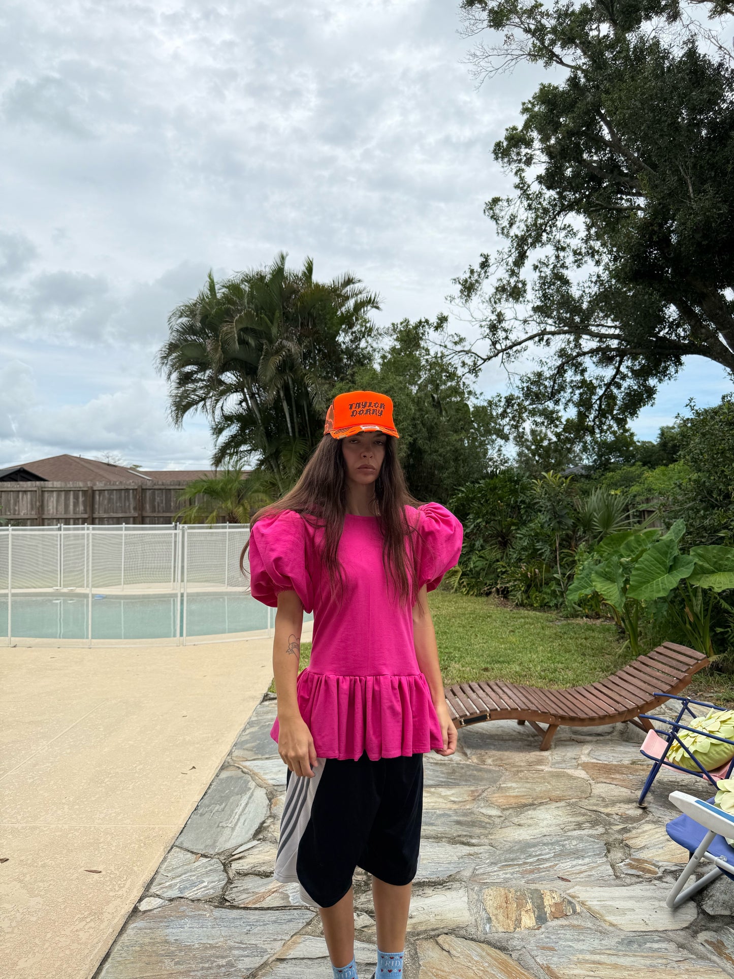 The Lilith top in jersey sport