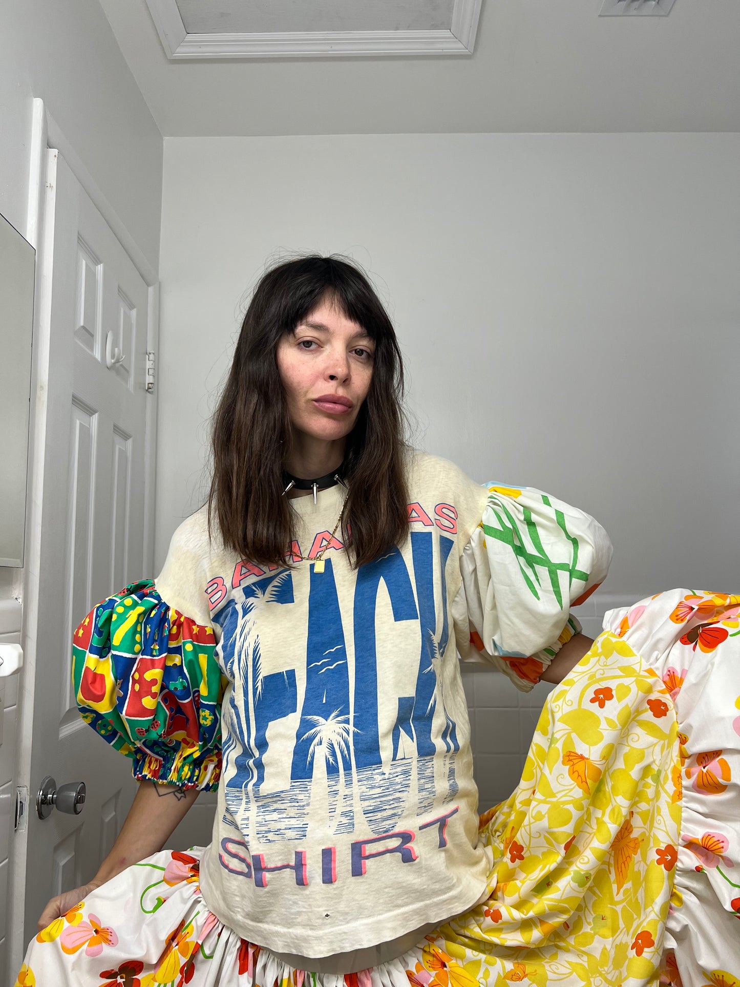 The puff tshirt in beach shirt