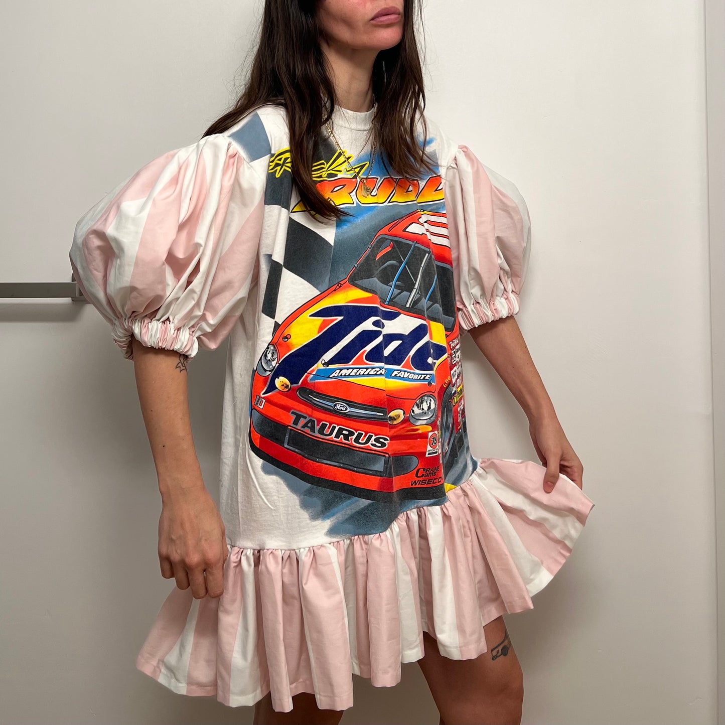 The sleep shirt dress in tide