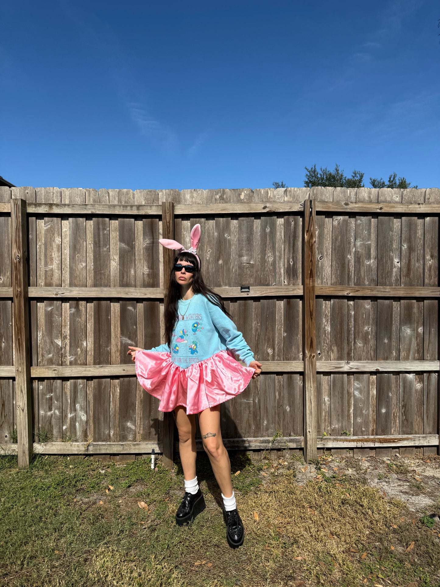 The sweatshirt dress in Nebraska