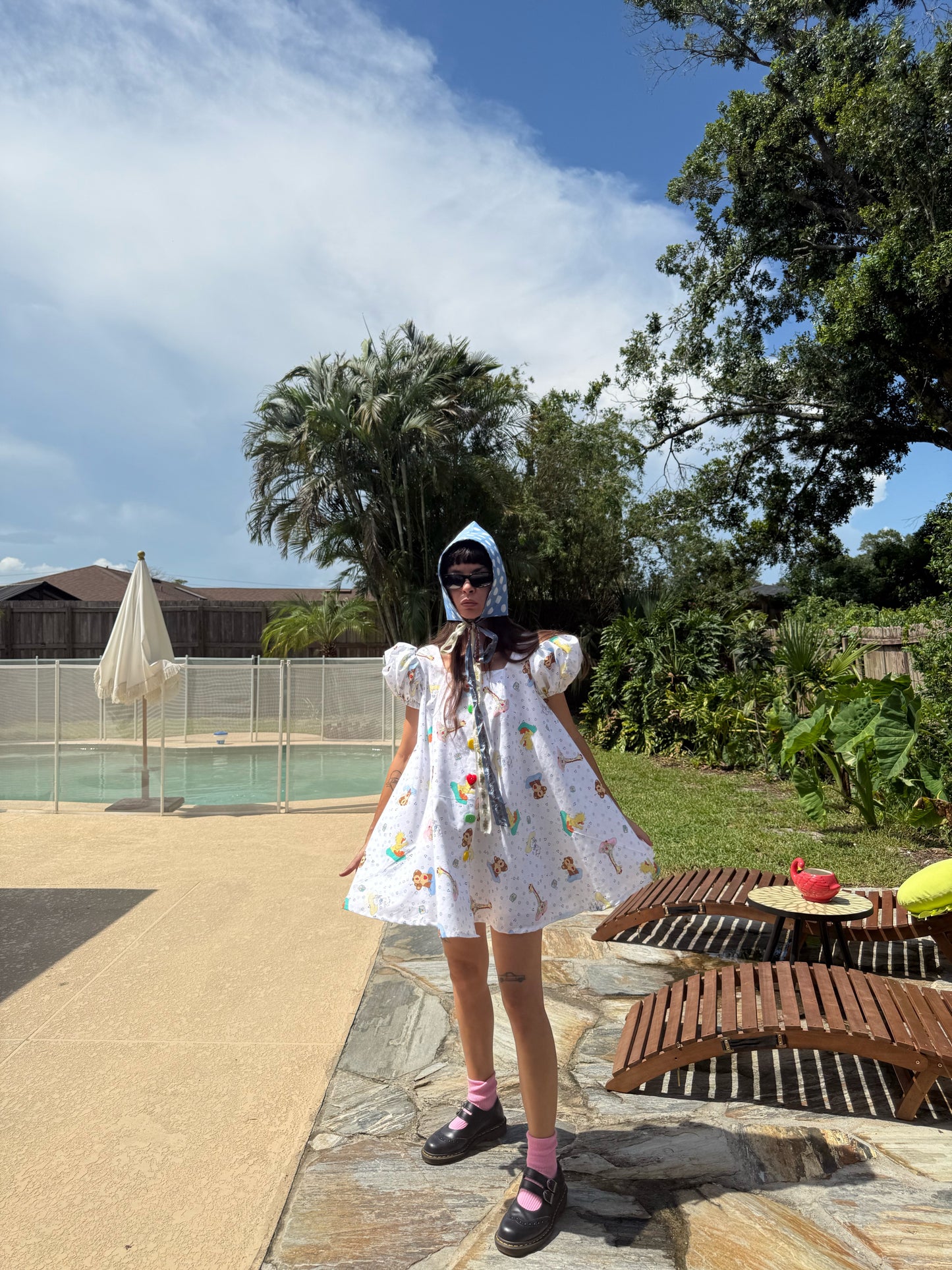 The Bunni dress in nursery