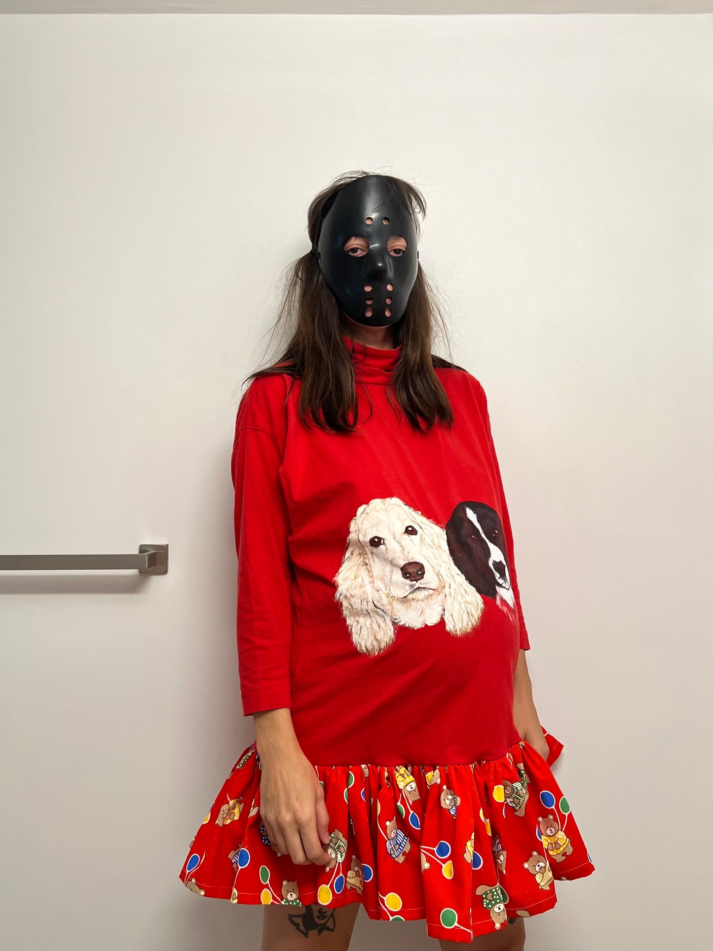 The sleep dress in puppy party