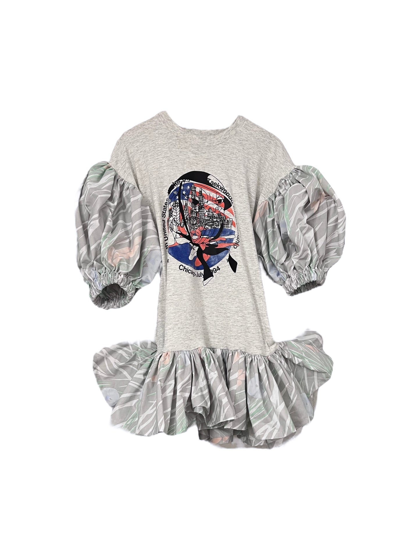 The sleep shirt dress in taekwondo loosey