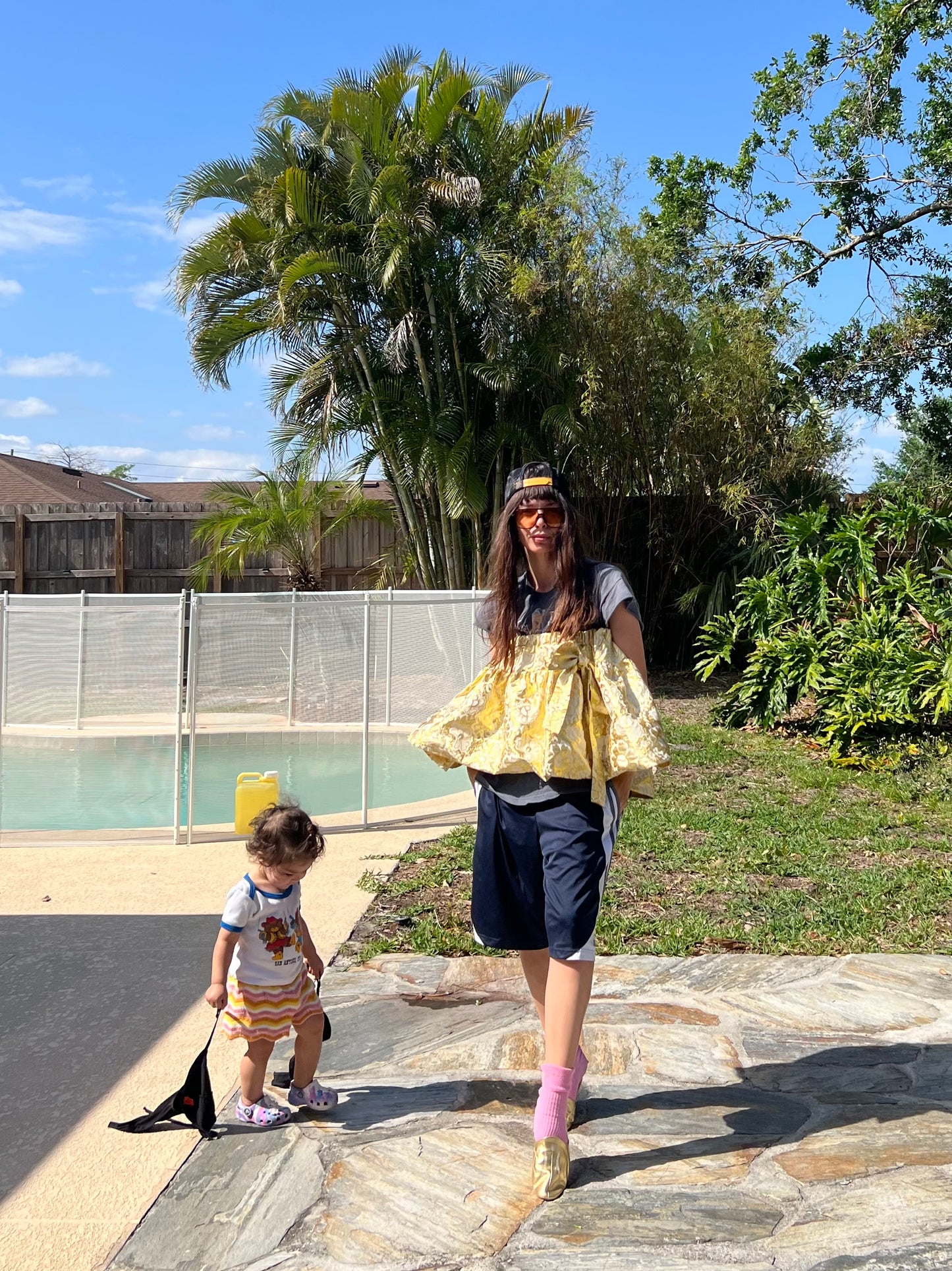 The summer skirt in yellow gold