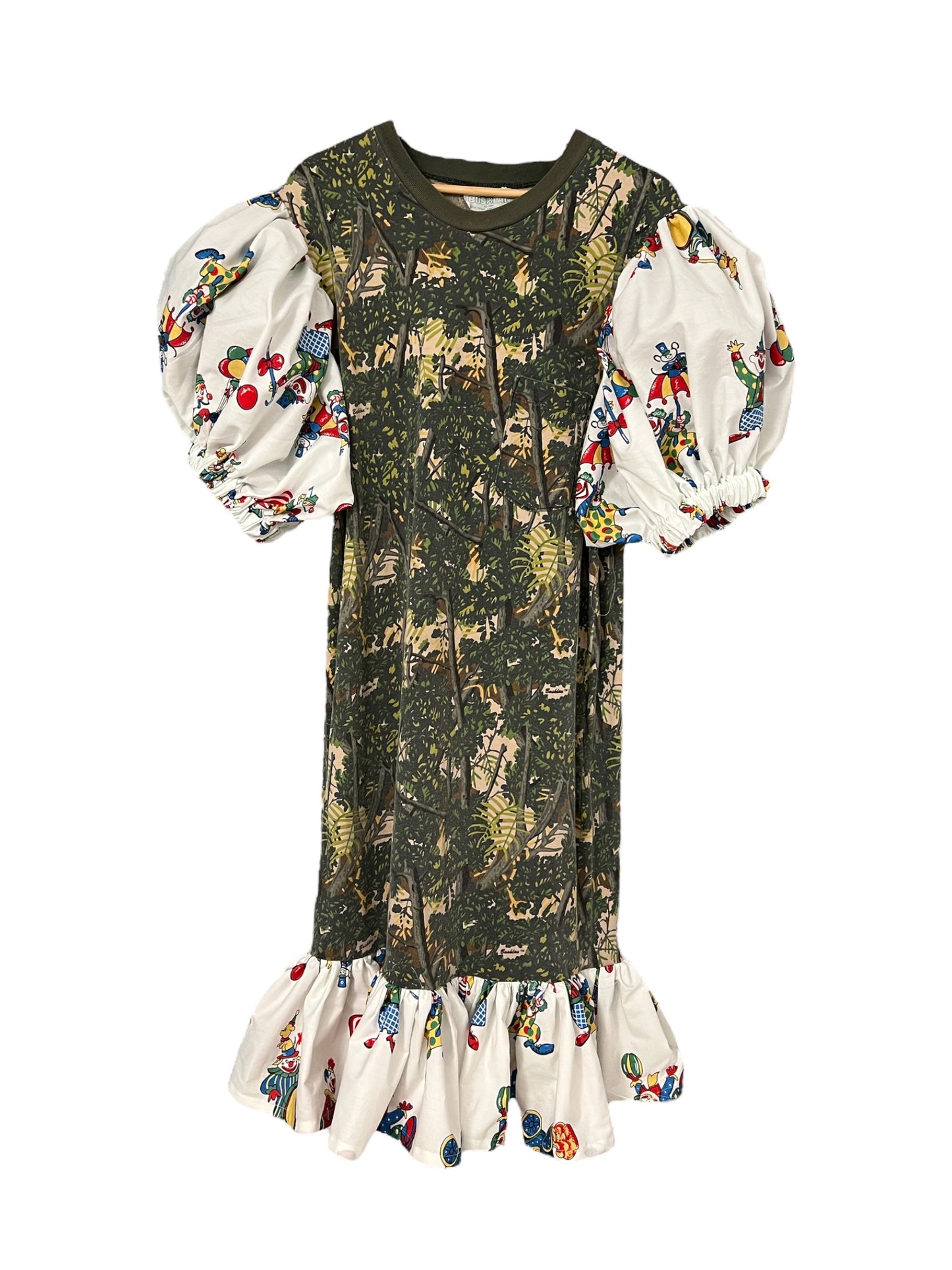 The sleep tshirt dress in evening camo