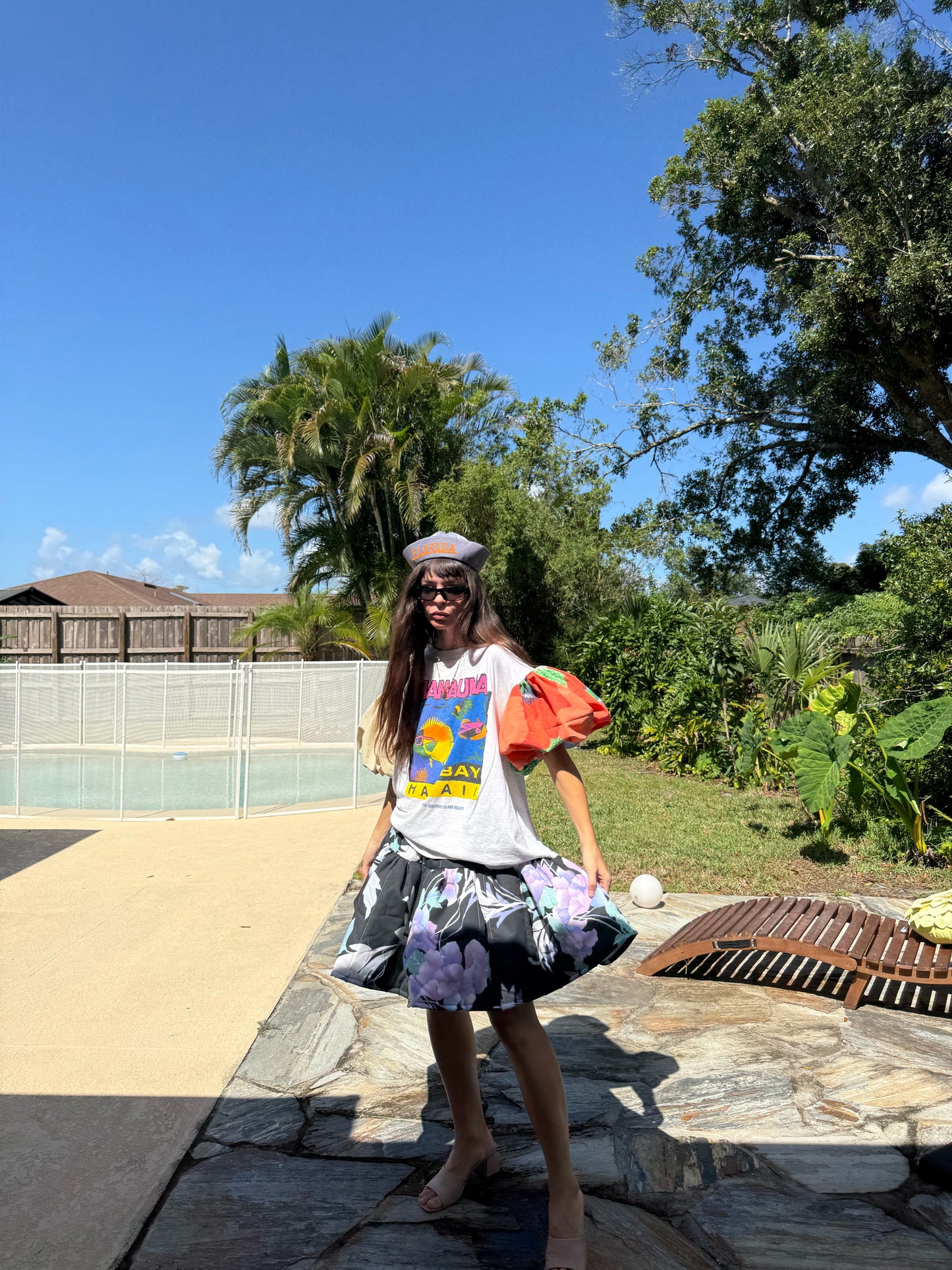 The puff tshirt in Hanauma Bay