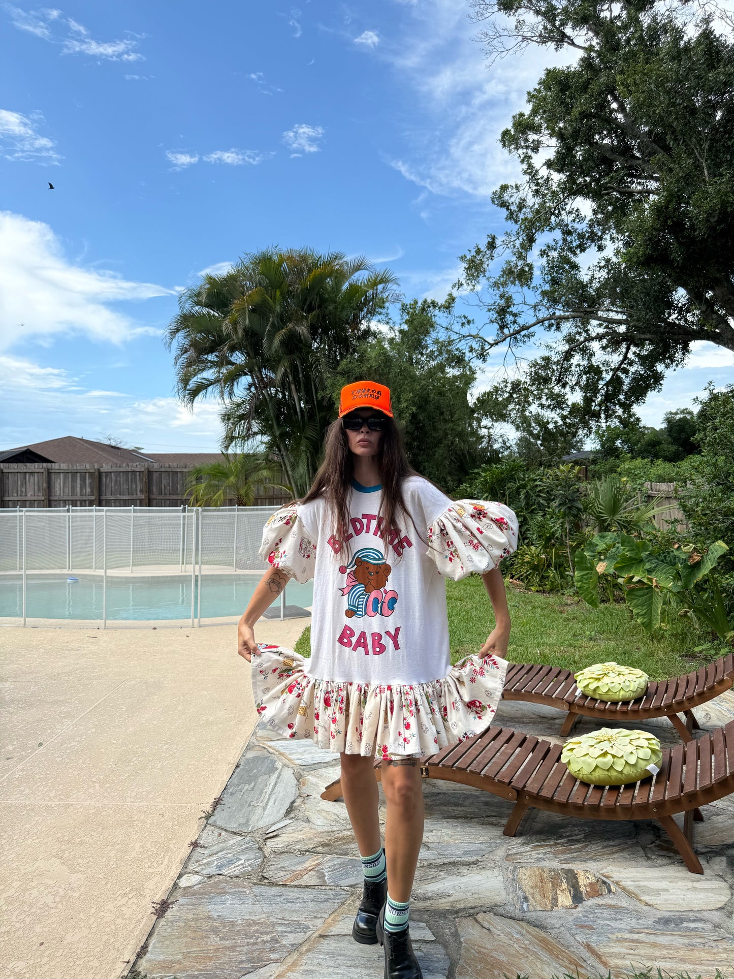 The sleep shirt dress in bedtime baby