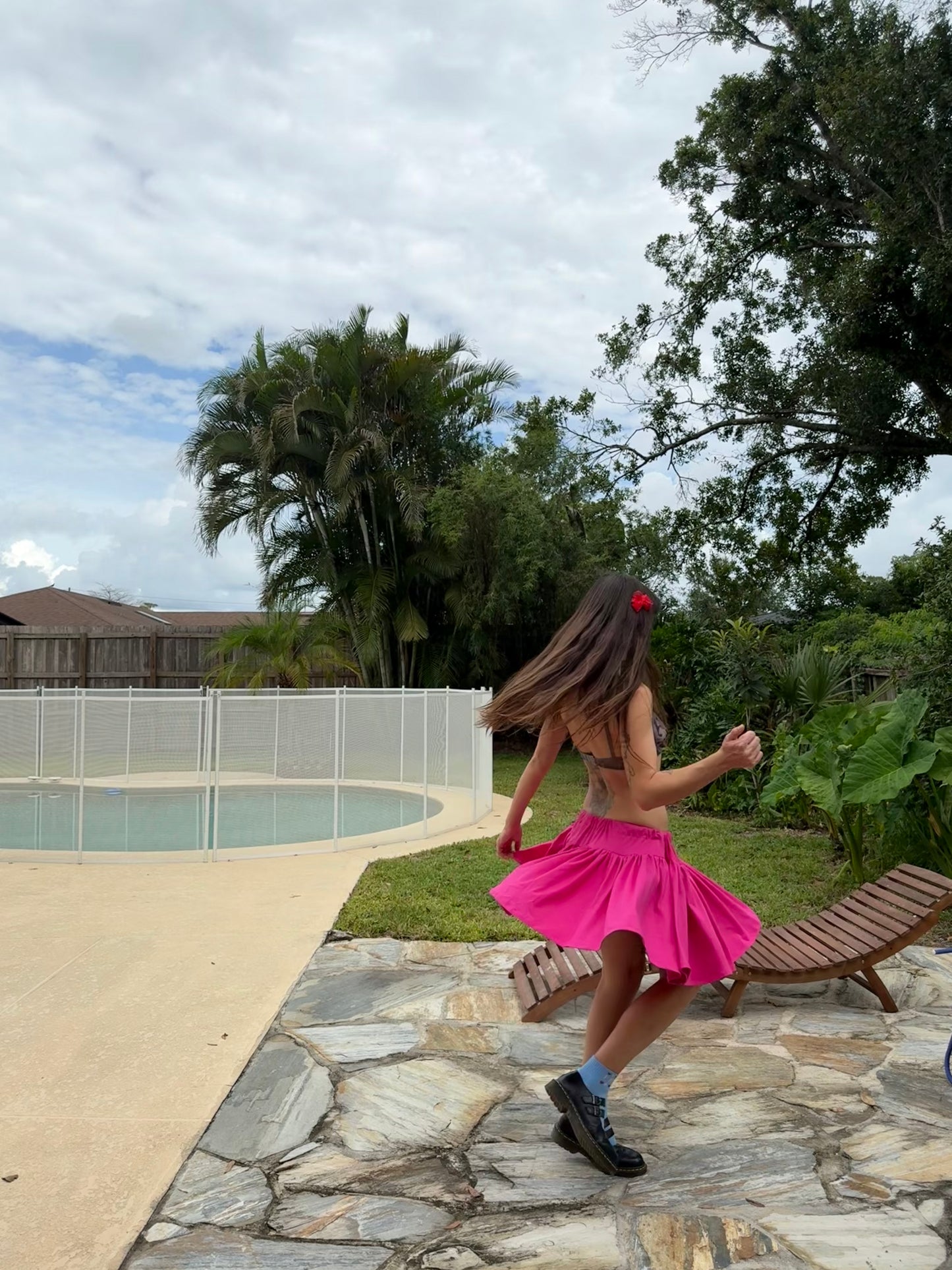 The summer skirt in sporty