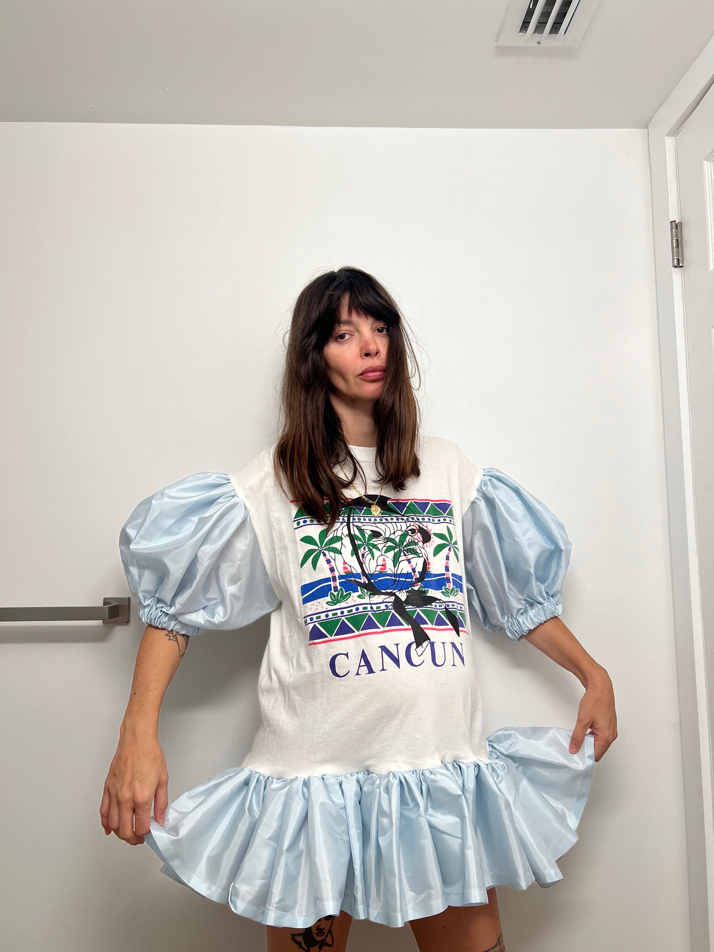 The sleep shirt dress in Cancun loosey