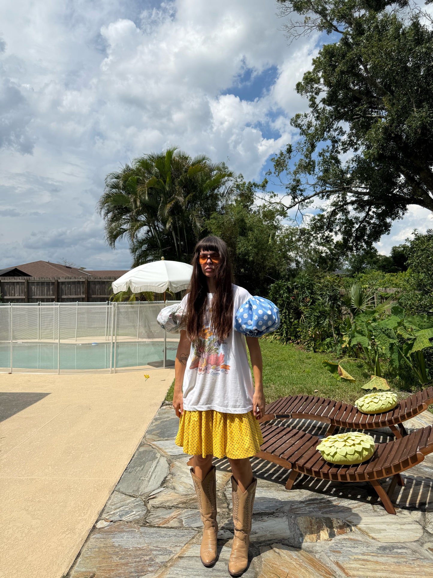 The puff tshirt in fishies