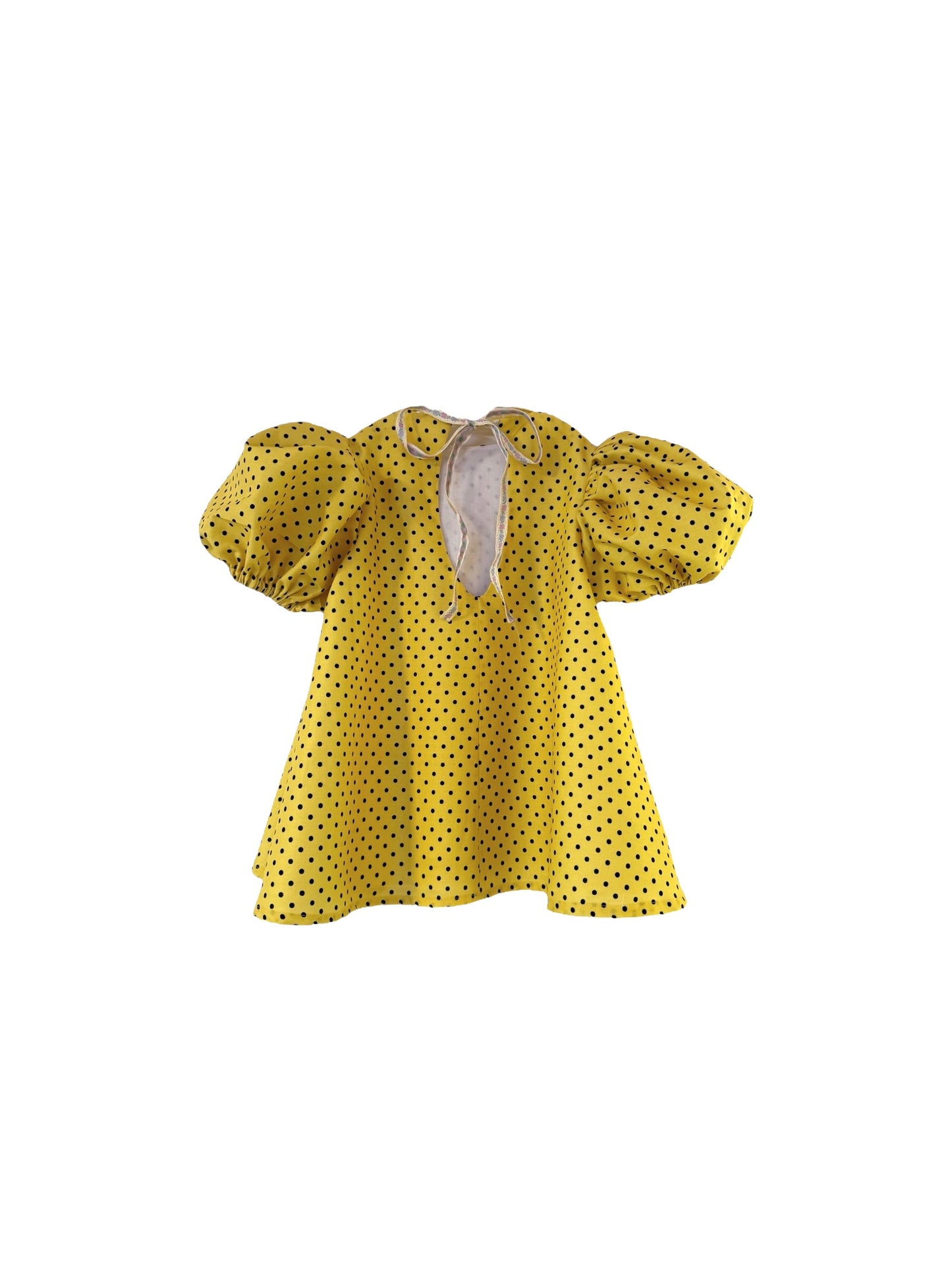 The little miss Sophia dress in bumblebee