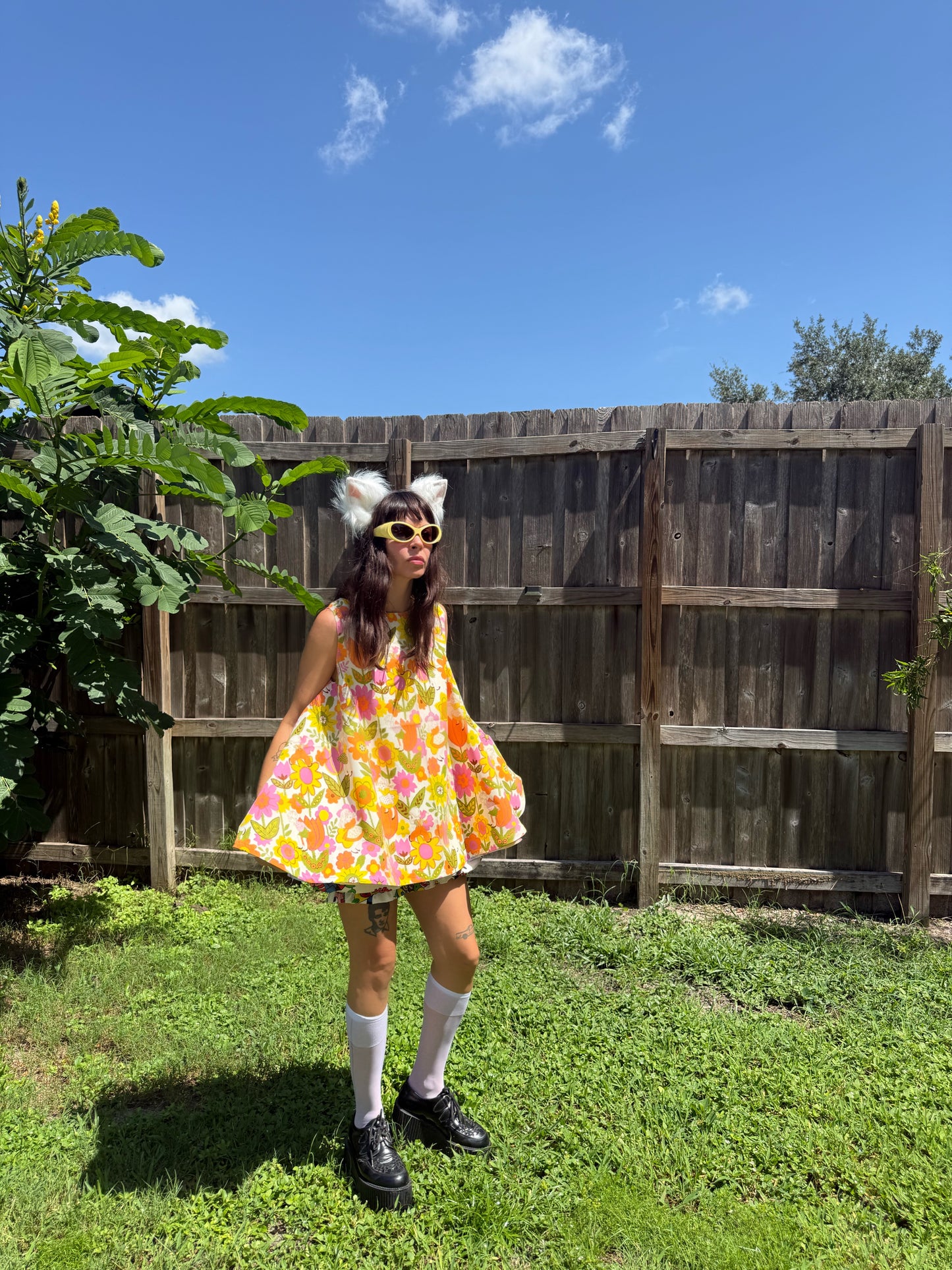 The Penelope bloomer set in playtime
