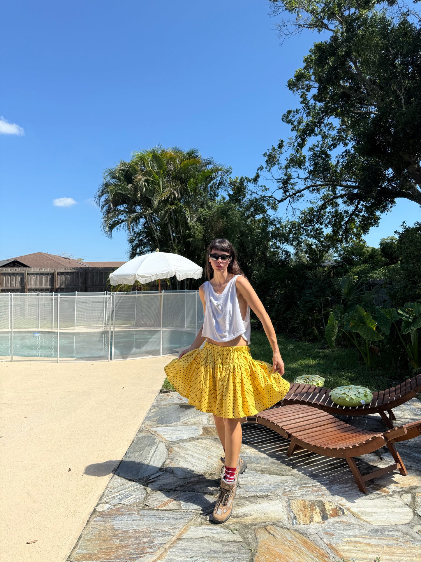 The summer skirt in bumblebee