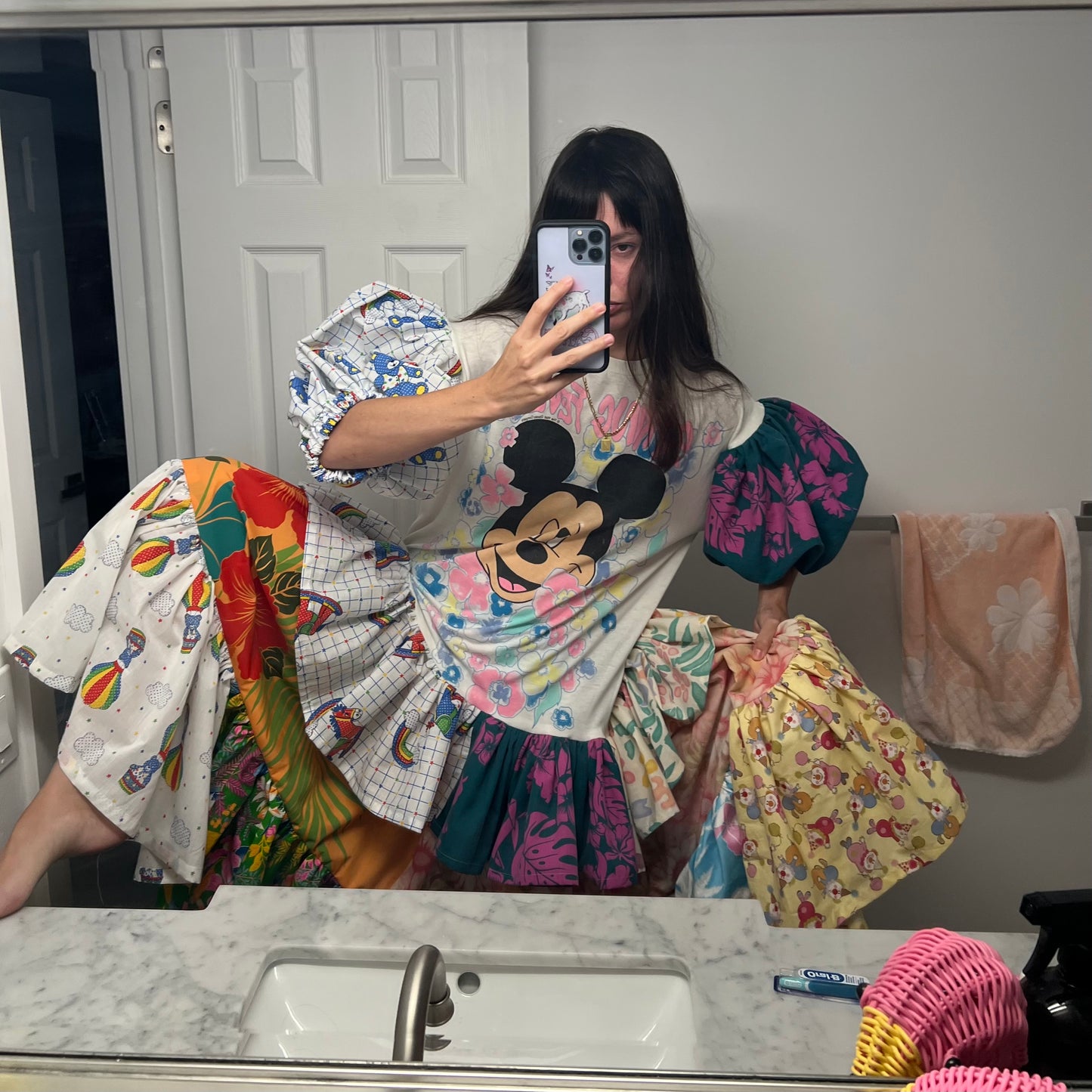 The Vivienne skirt in tropical baby