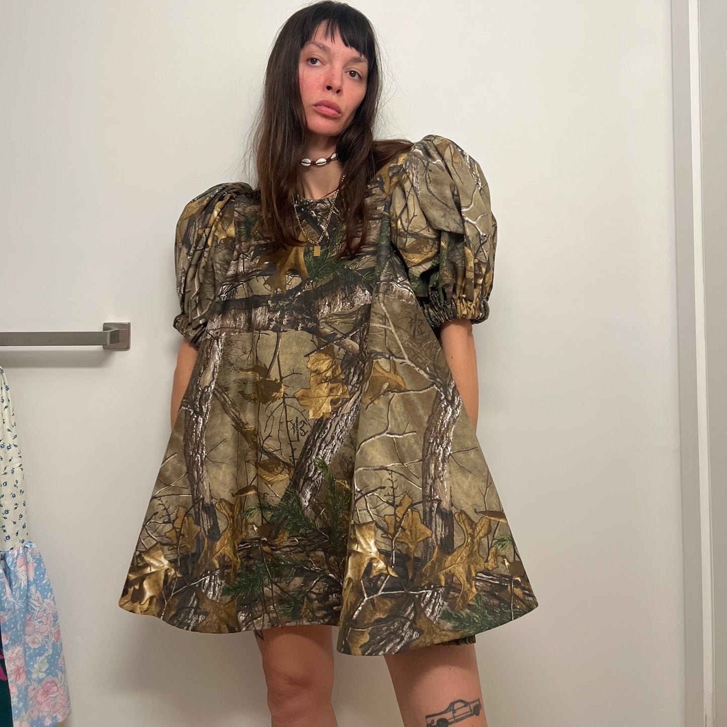 The Sophia Dress in Tree Hugger