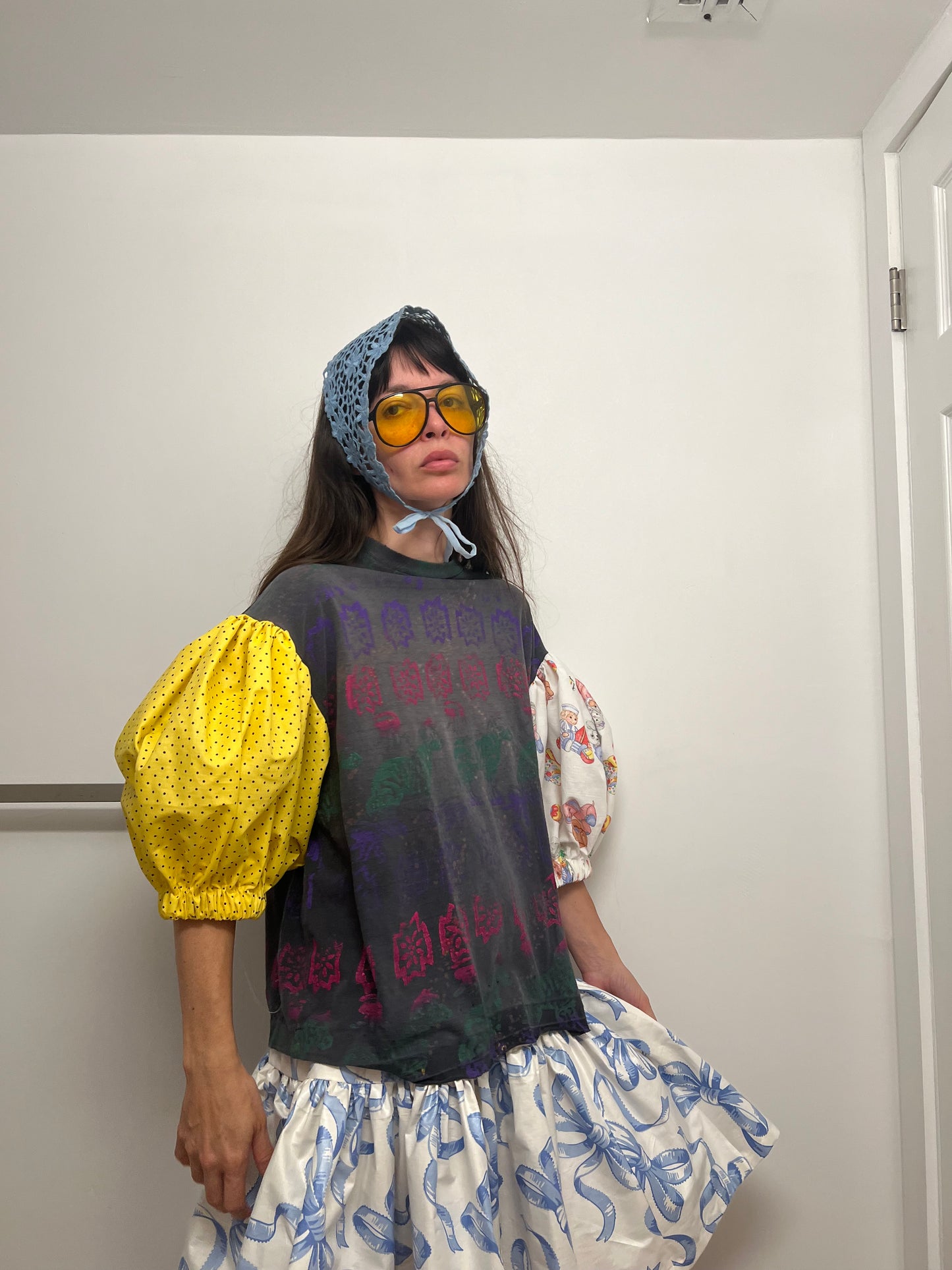 The puff tshirt in sponge paint