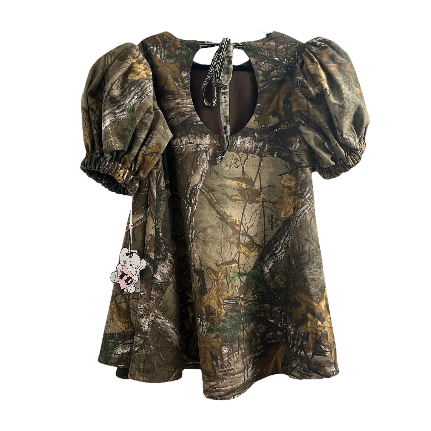 The Sophia Dress in Tree Hugger