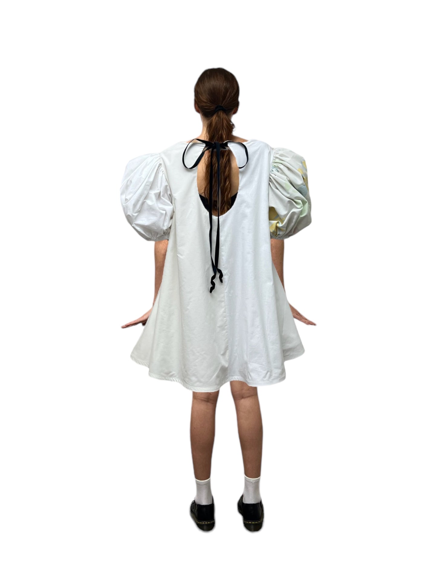 The Sophia dress in custom ivory