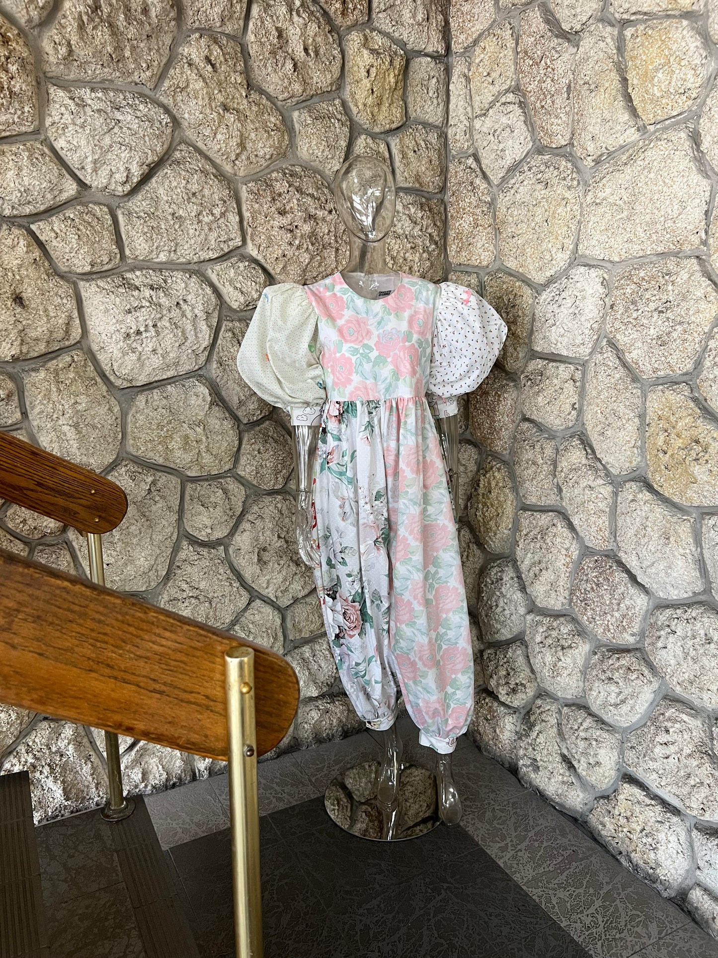 The Amelia Jumpsuit in custom sweetheart mix