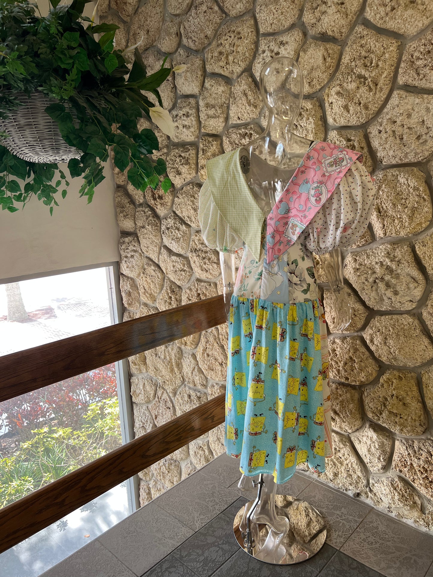 The Olga Dress in angel baby