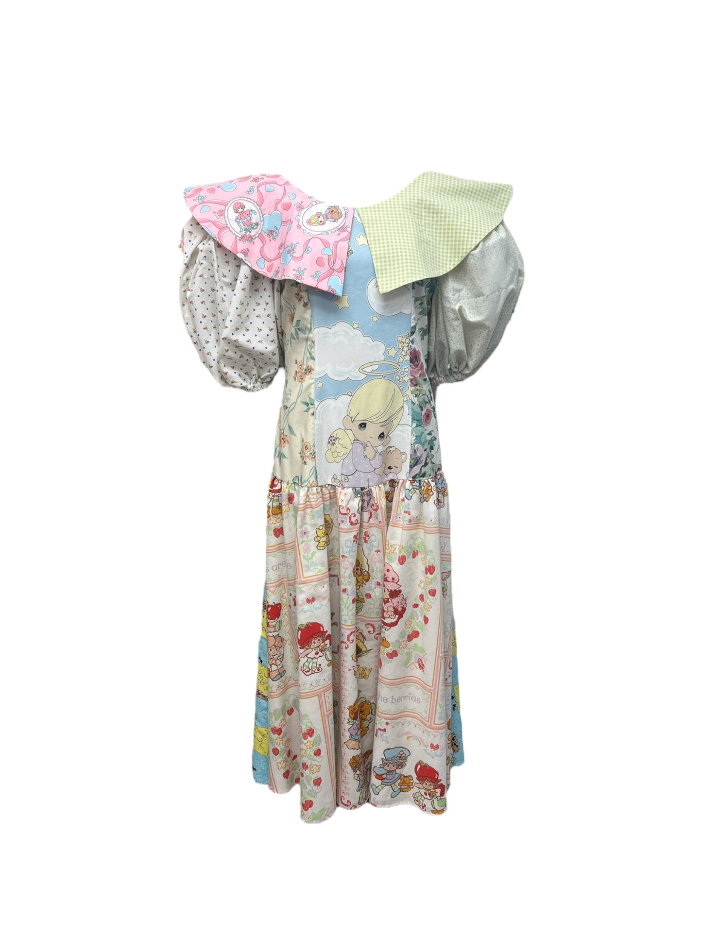 The Olga Dress in angel baby