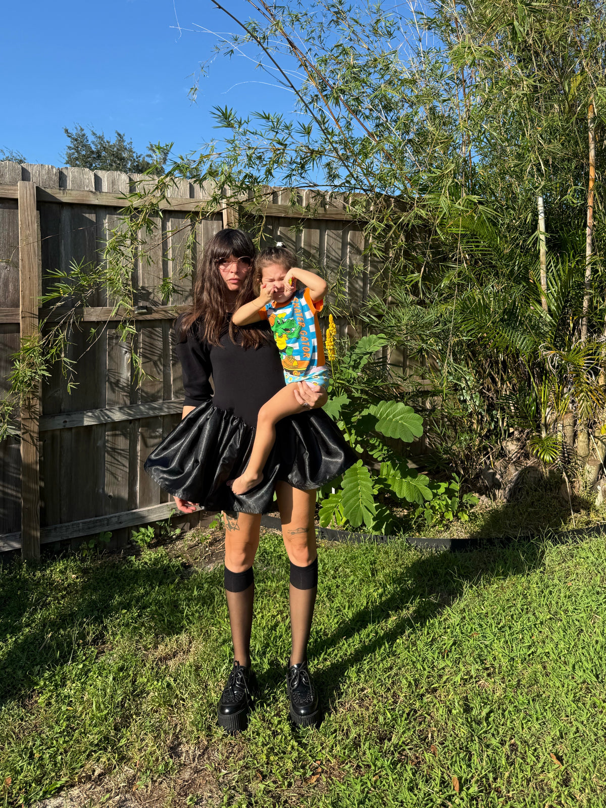 The Teddy dress in goth princess