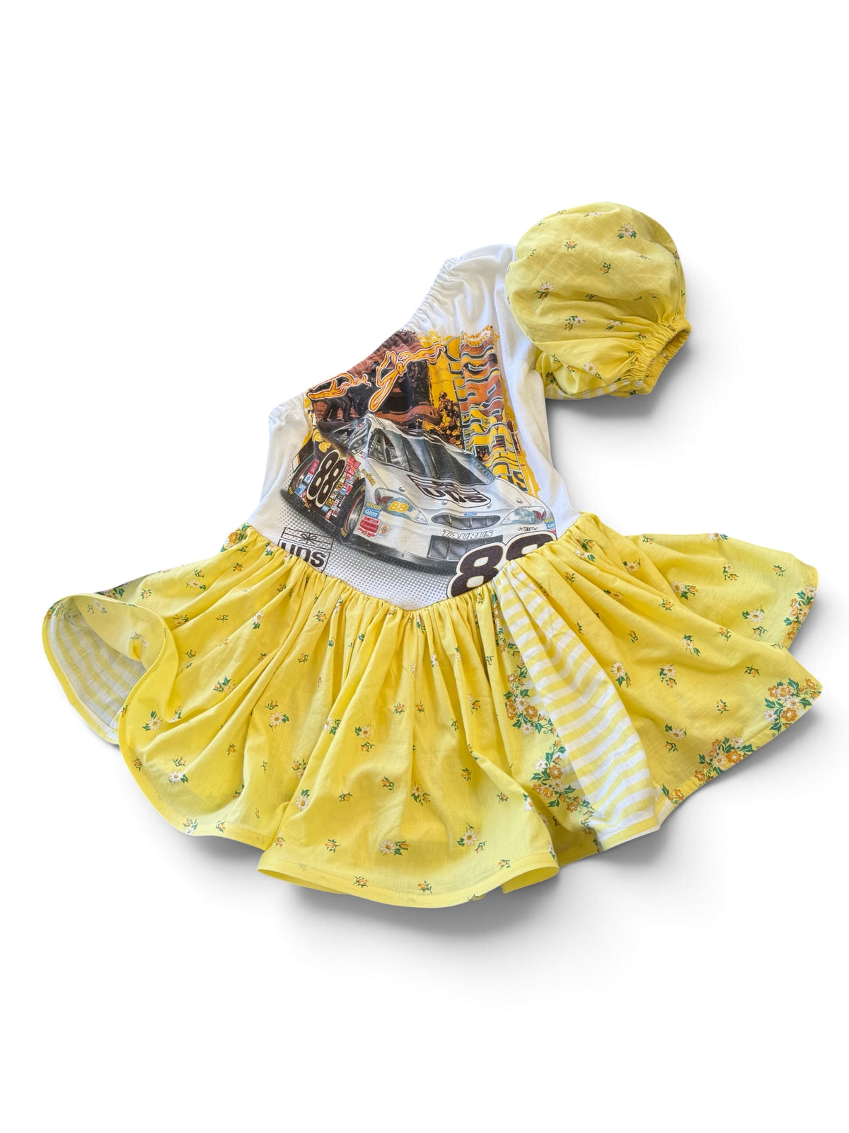 The sleep shirt dress one sleeve in m&m