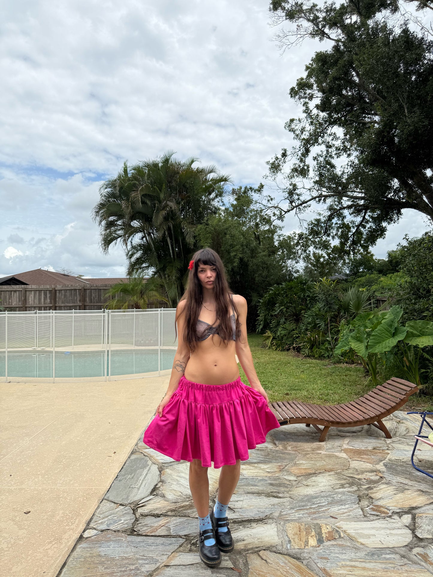 The summer skirt in sporty