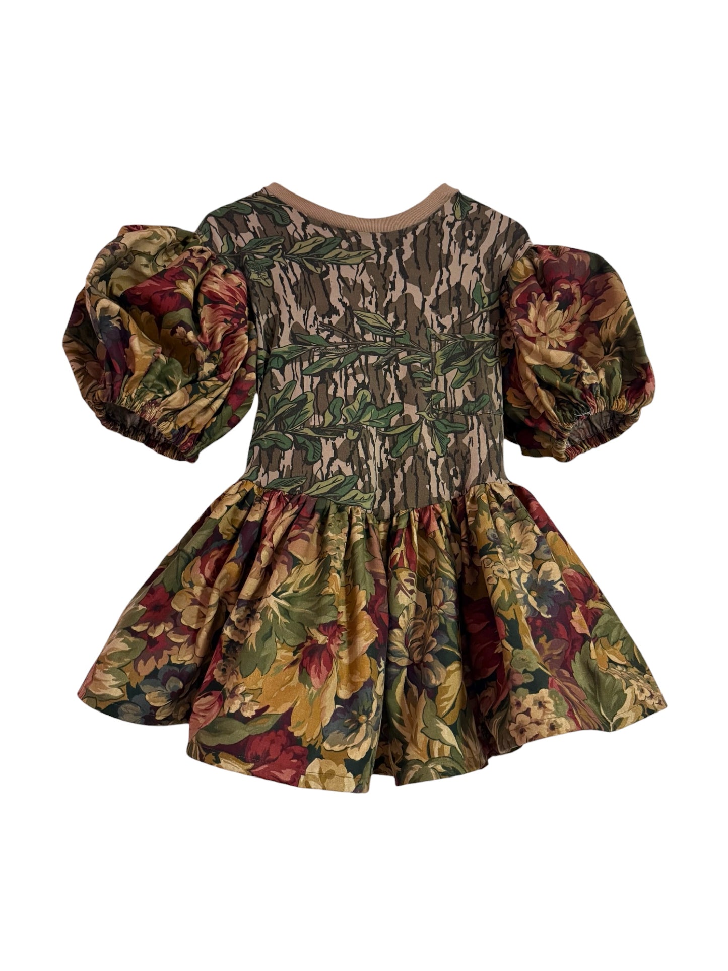 The sleep shirt dress 3.0 in green leaf