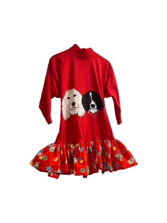 The sleep dress in puppy party