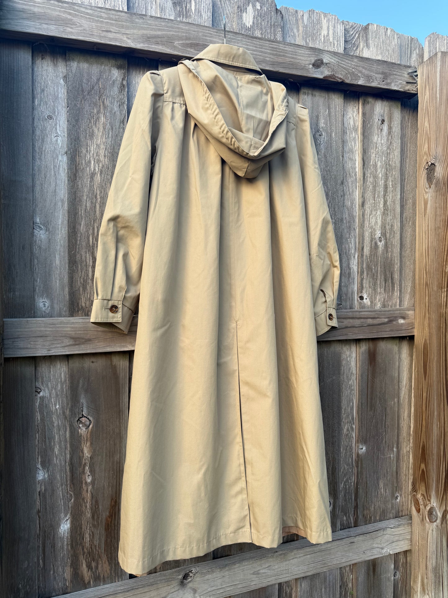 Vintage feminine trench coat