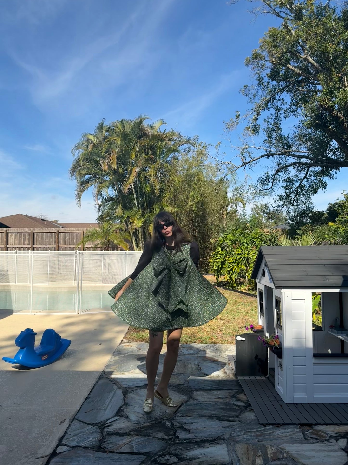 The Penelope dress in ditzy