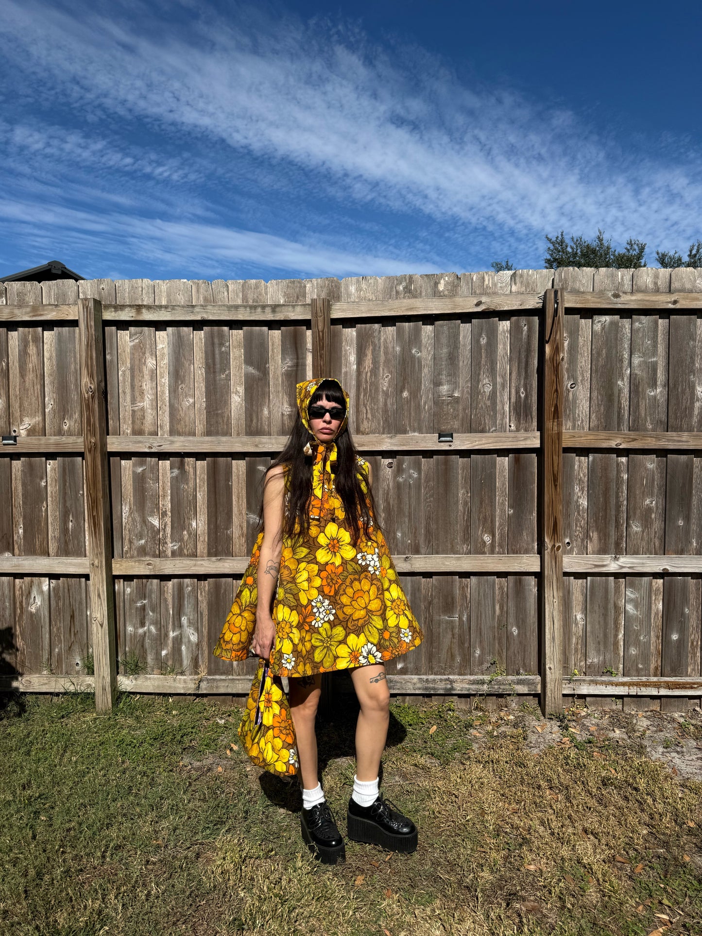 The Penelope dress set in flower children