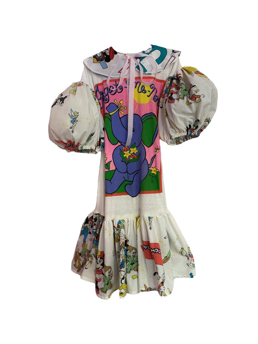 The sleep dress 2.0 in forget me not