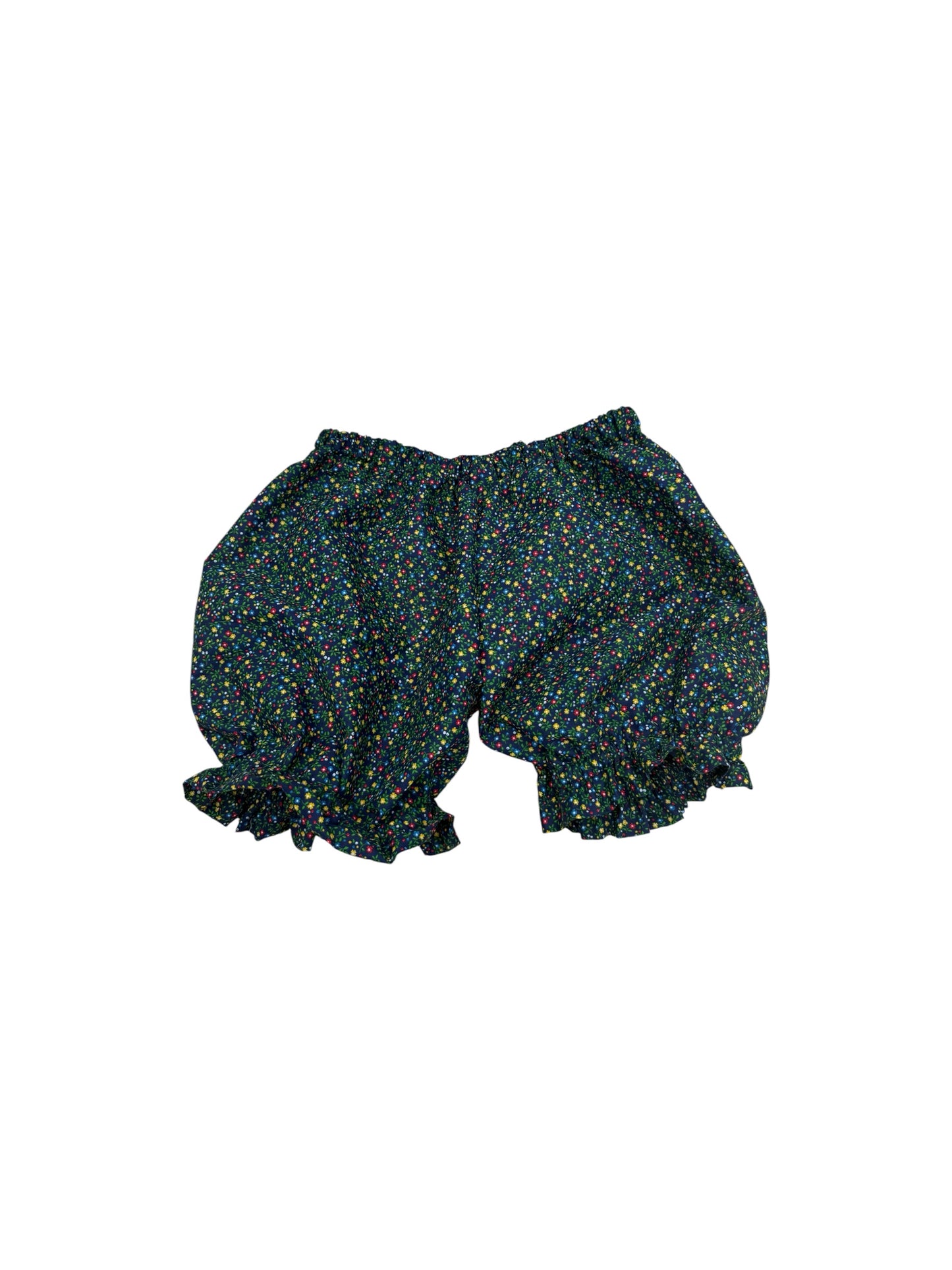 The Penelope bloomer set in ditsy blue floral