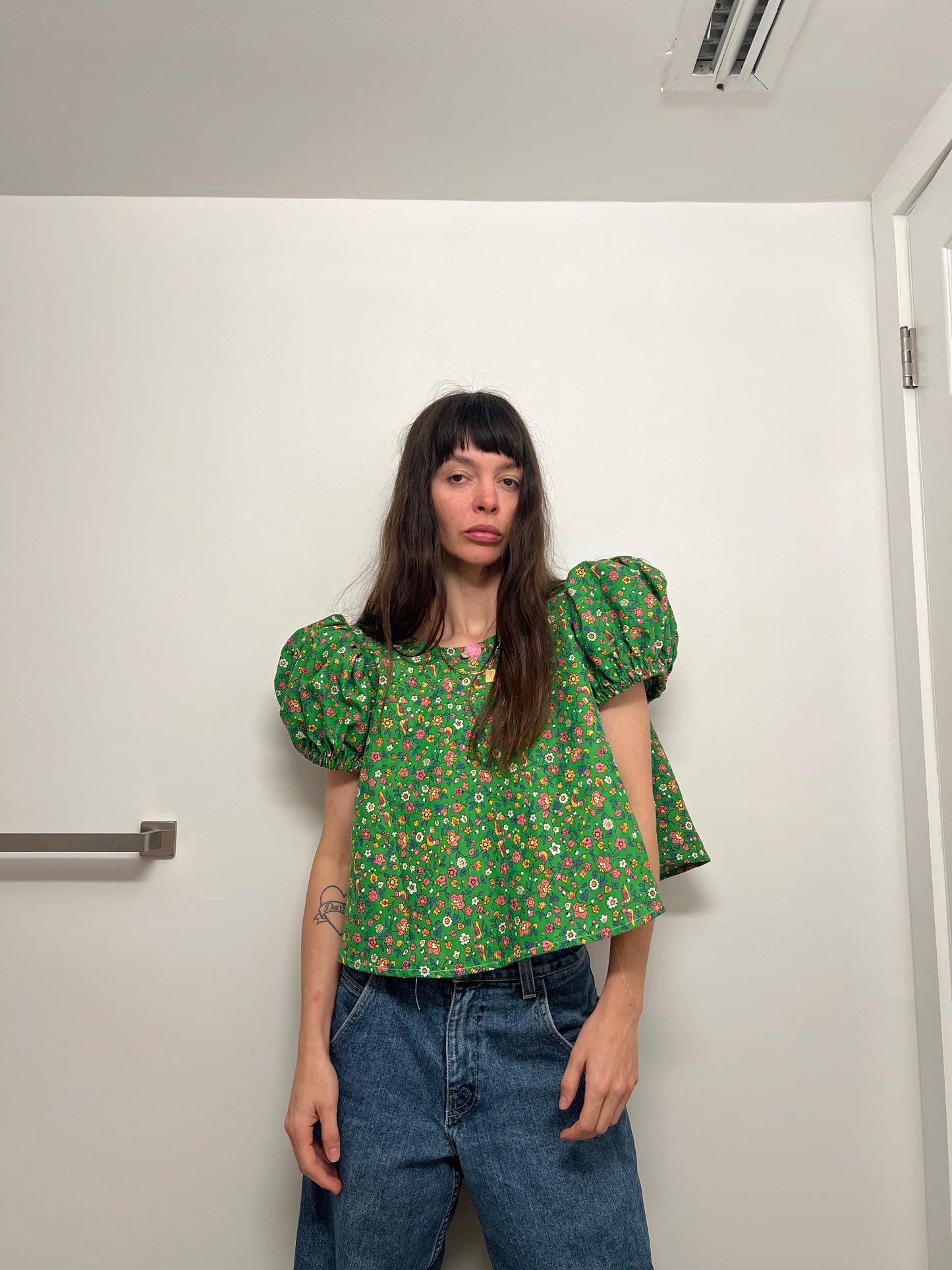 The Sabina top in tiny flowers