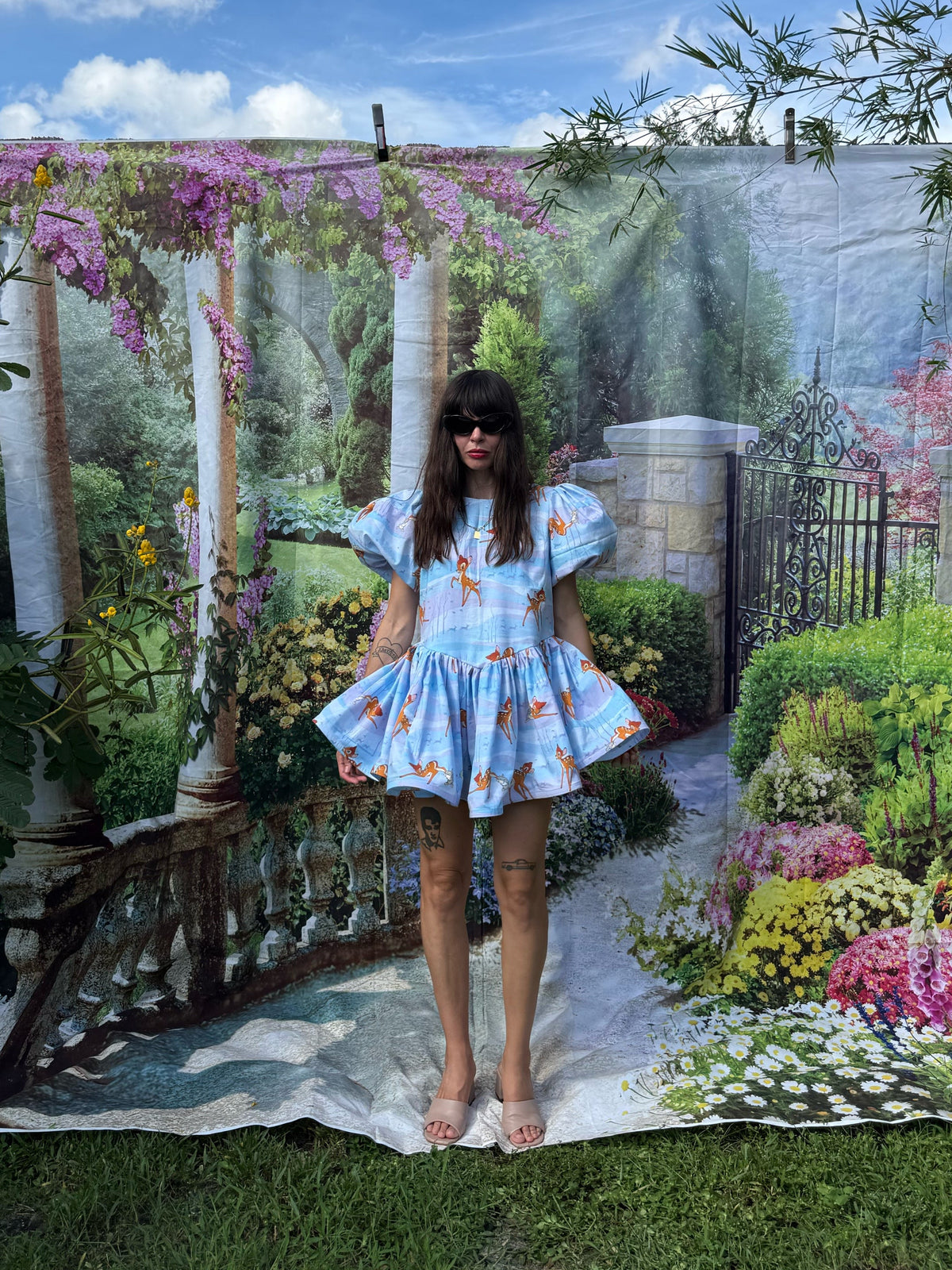The Maetta dress in Bambi