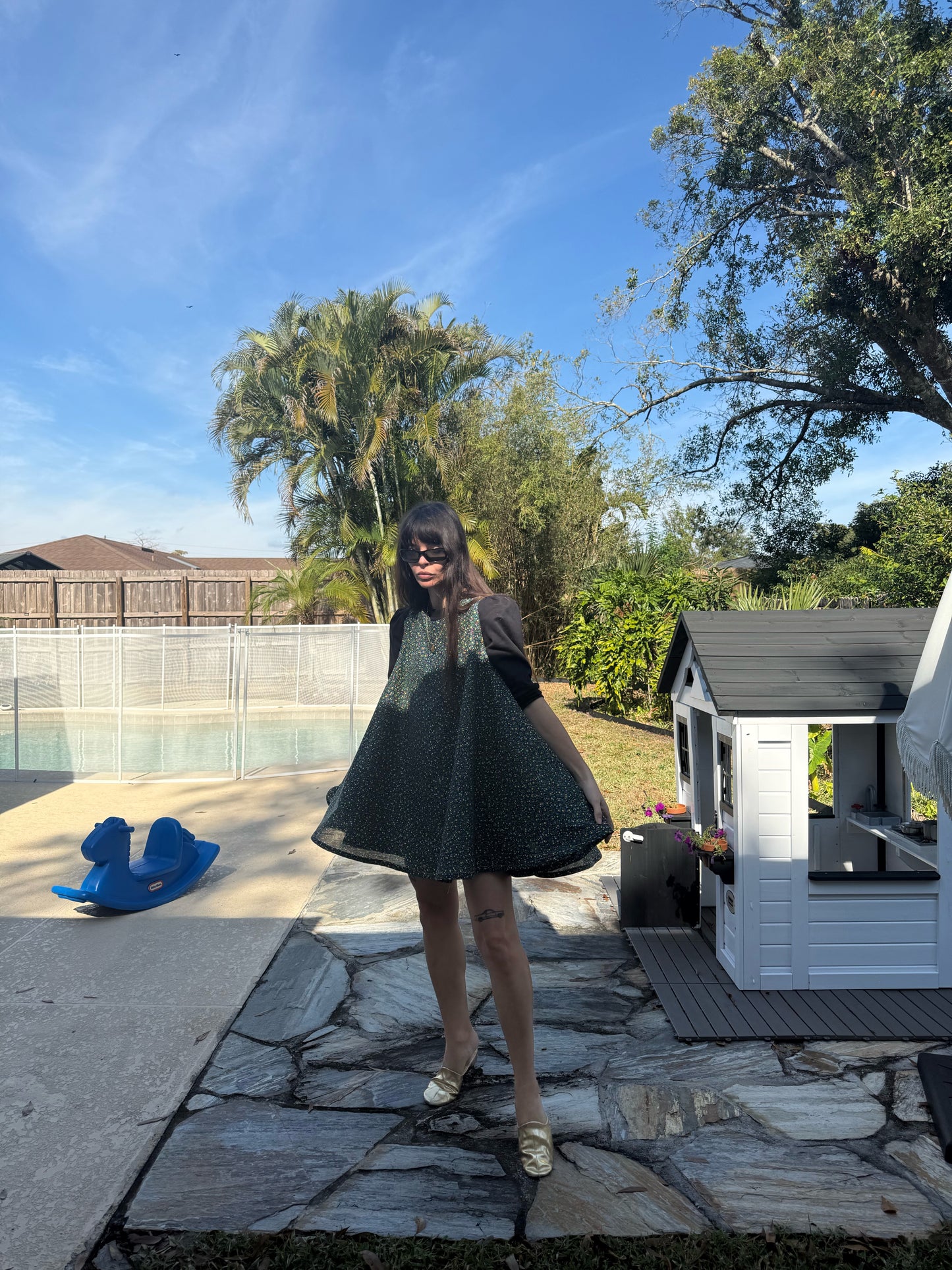 The Penelope dress in ditzy