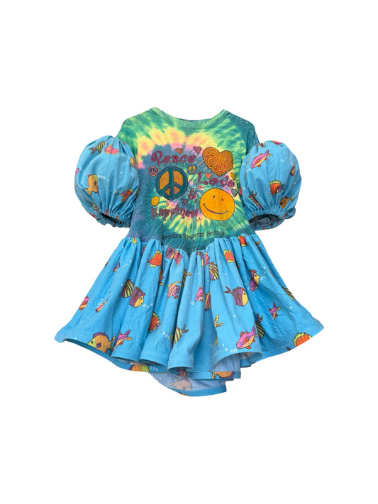 The sleep shirt dress 3.0 in peace and love