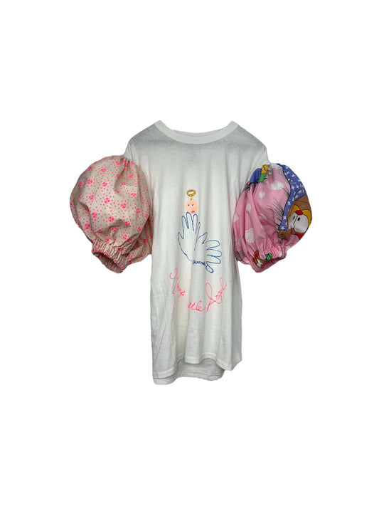 The puff tshirt in kid art