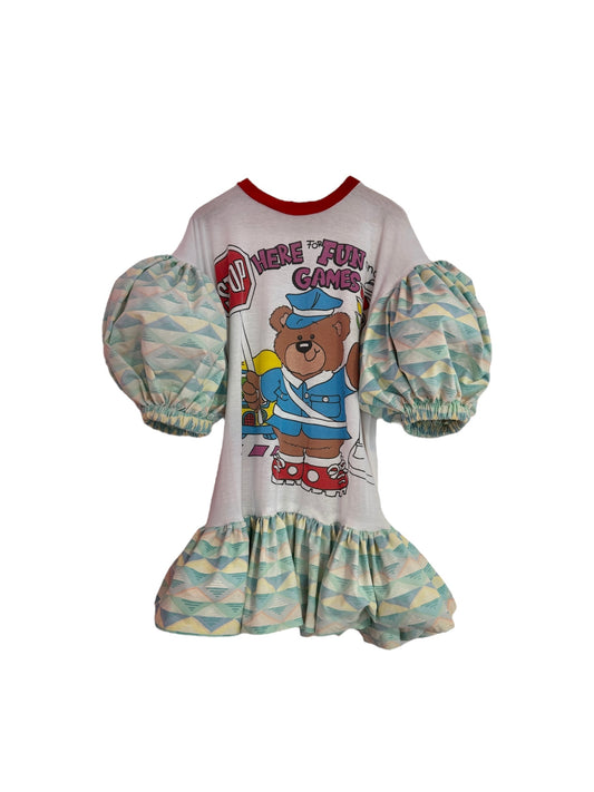 The sleep dress in fun and games