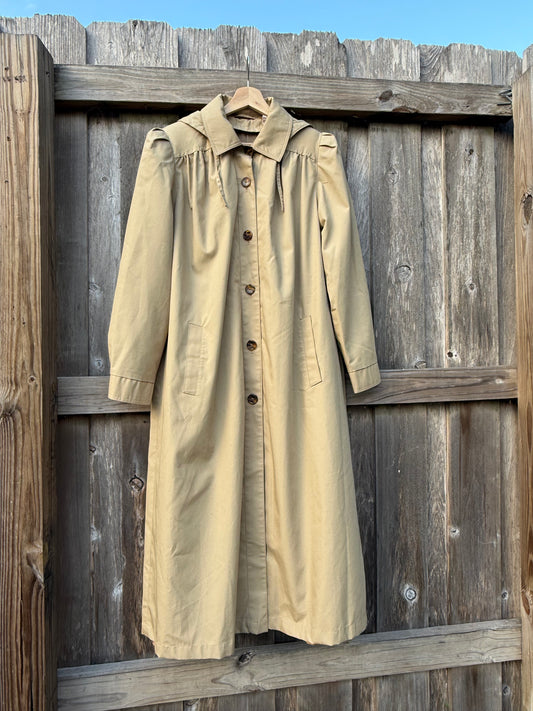 Vintage feminine trench coat